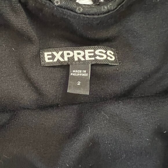 EXPRESS High-Low Sequins Dress - Picture 10 of 13